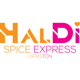 Haldi Spice Express logo.